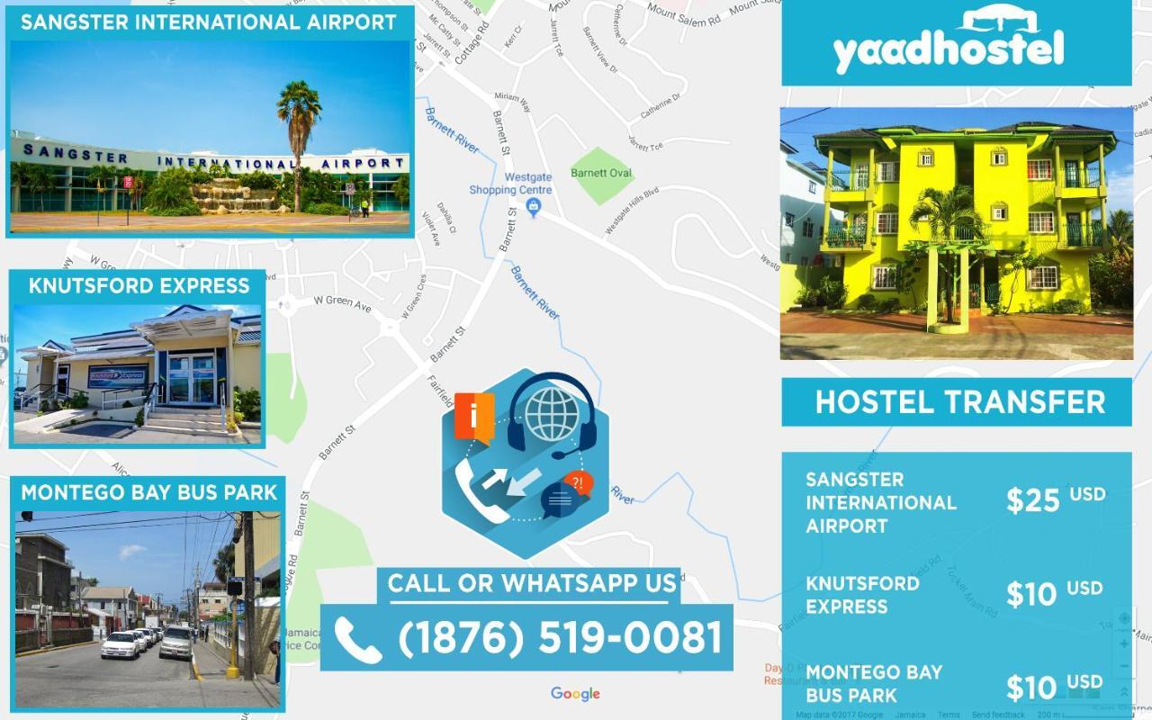 Yaad Hostel Montego Bay Buitenkant foto